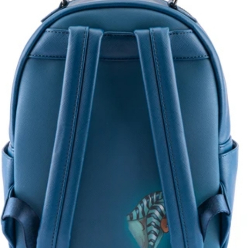 Bundle of 4 NYCC LOUNGEFLY STAR WARS BACKPACKS + 1 WALLET DARTH  MAUL MANDALORIA - Picture 10 of 16